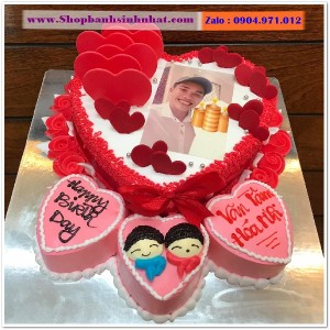 Bánh Sinh Nhật In Hình Ảnh - H259